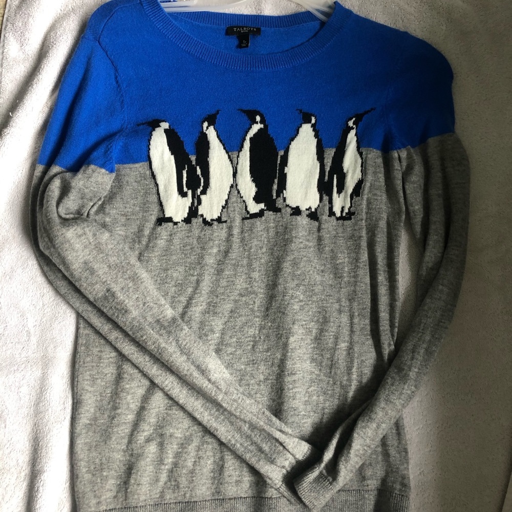 Talbots Penguin Sweater